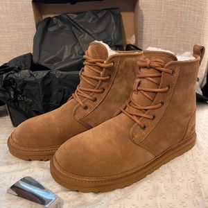 UGG Men’s Harkley Chestnut Lace-Up Boots